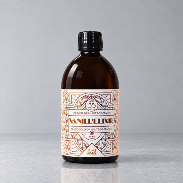 Flacon Vanill'Elixir, extrait de vanille Eurovanille Made in France