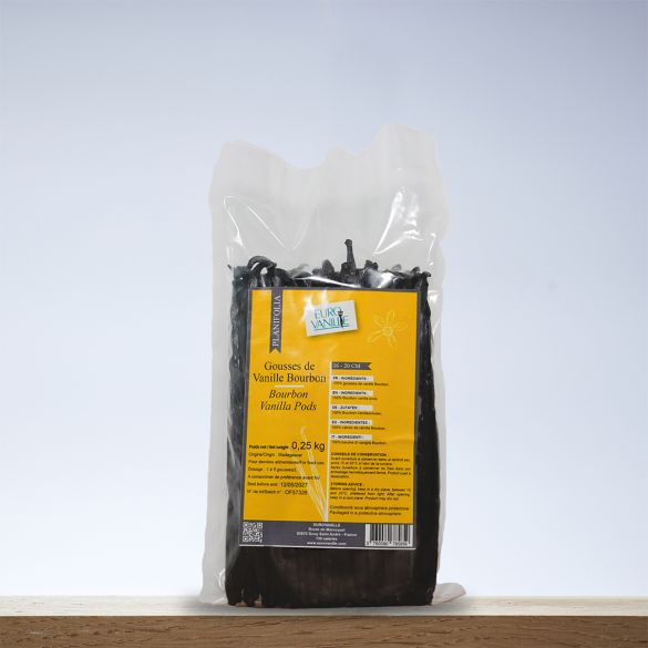 Gousses de vanille Bourbon Madagascar 16-20 cm | Eurovanille