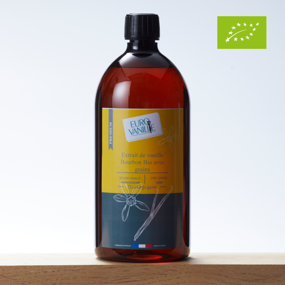 Extrait de vanille BIO L400 avec grains 1Kg | Eurovanille