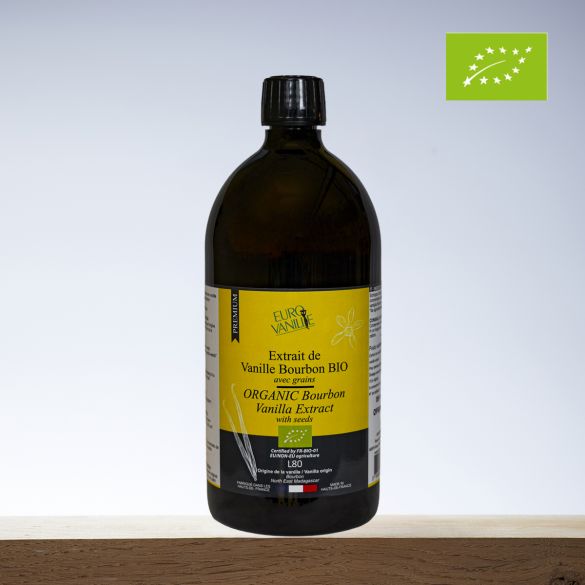 Image de bouteille d'Extrait de Vanille sans grains L200 BIO 1kg