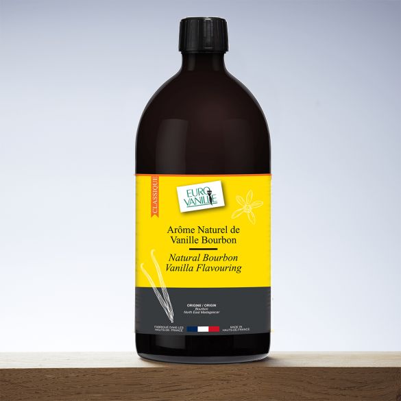 Arôme naturel de vanille Bourbon avec grains - 1Kg | Eurovanille