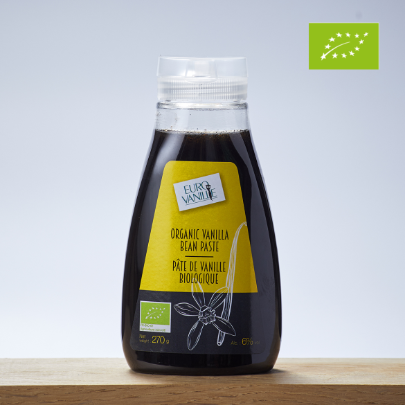 Pâte de vanille Bourbon BIO squeezy - 270 g | Eurovanille