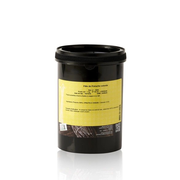 Pâte de Pistaches colorée - 1Kg | Eurovanille