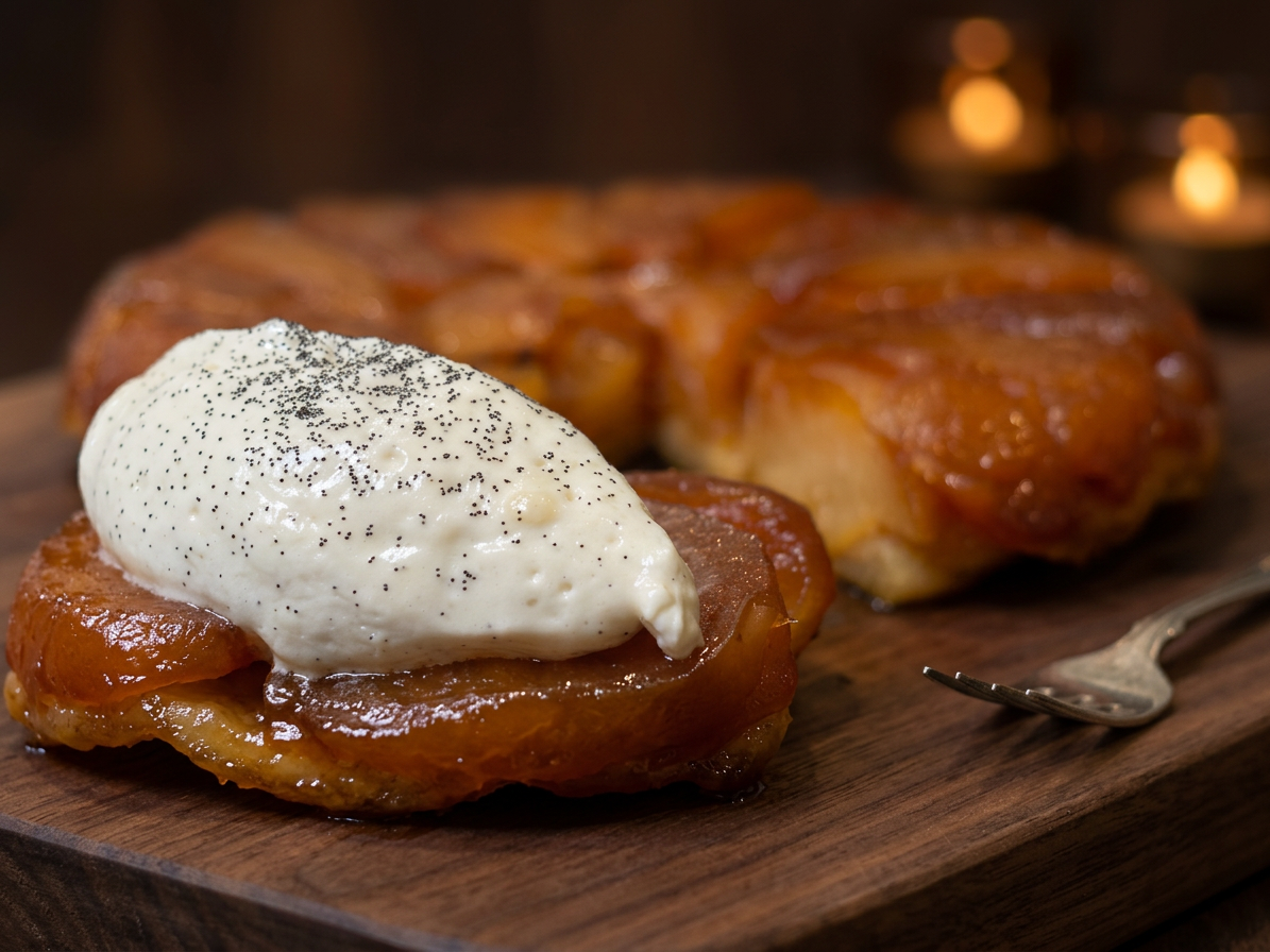 Tarta Tatin de manzana caramelizada